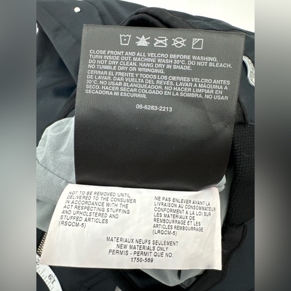 Spyder Womens Small (Size 4) XTL Thinsulate Ski Pants Black Waterproof Snowboard - Picture 8 of 9